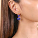 Lapiz french hook earrings "Pebbles" - Nature Bijoux