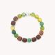 Agate green bracelet "Cordoba" - Nature Bijoux