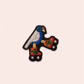 Brooch - Wheeled Pigeon - Macon & Lesquoy