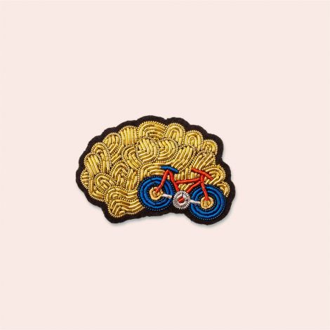 Brooch - Brain Bike