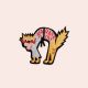 Sticker - Karate Cat - Macon & Lesquoy