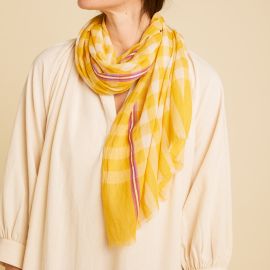 Yellow Yuma scarf - Feeka