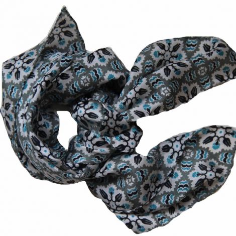 Silk scarf Marrakech kaki