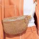 Chiara Carrare Grey terracotta Bum bag Large - 