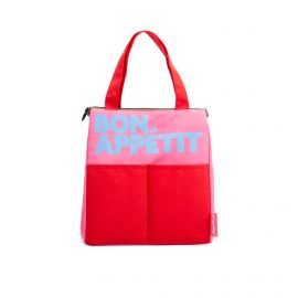 Bon Appetit Red lunch Bag - Helio Ferretti
