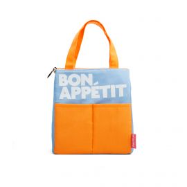 Bon Appetit Orange lunch Bag - Helio Ferretti
