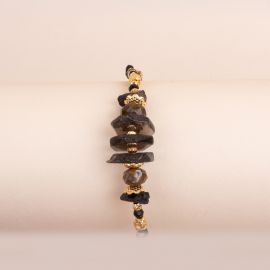 Baroque “FANNY” bracelet black - Rosekafé