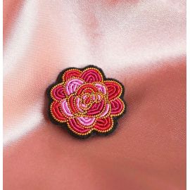 Rose Mini Flower brooch - Malicieuse