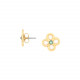 Clover stud earrings (golden) "Clover" - Ori Tao