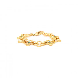 9 clovers bracelet (golden) "Clover" - Ori Tao