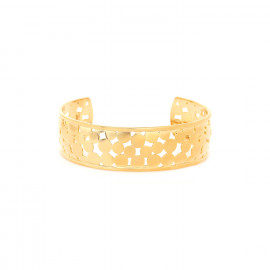 Rigid bracelet (golden) "Disco" - Ori Tao