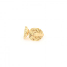 Adjustable ring (golden) "Miyako" - Ori Tao