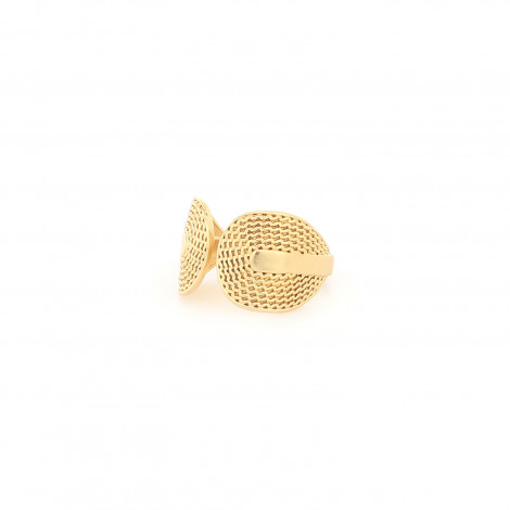 Adjustable ring (golden) "Miyako"