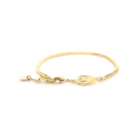 Simple adjustable bracelet (golden) "Bagyo"