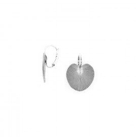 Simple french hook earrings (silvered) "Palmspring" - Ori Tao