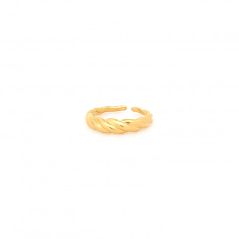 Simple adjustable ring (golden) "Merida"