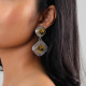 2 elements post earrings "Dandy" - Ori Tao