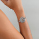 2 rows adjustable bracelet (silvered) "Bagyo" - Ori Tao