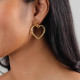 Ball top post earrings (golden) "Merida" - Ori Tao