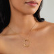 Collier pendentif petit coeur (doré) "Merida" - Ori Tao